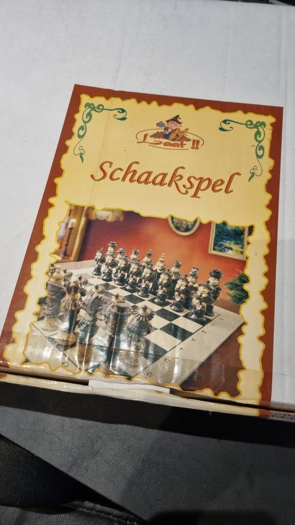 Laven schaakspel, Verzamelen, Ophalen, Nieuw, Beeldje of Poppetje