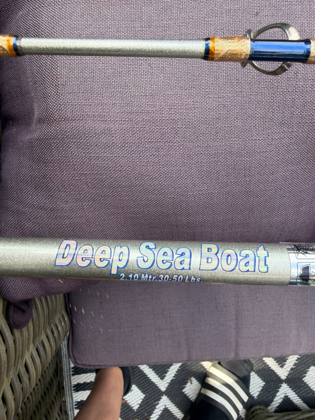 Wb deap sea boot hengel, Ophalen of Verzenden, Werphengel