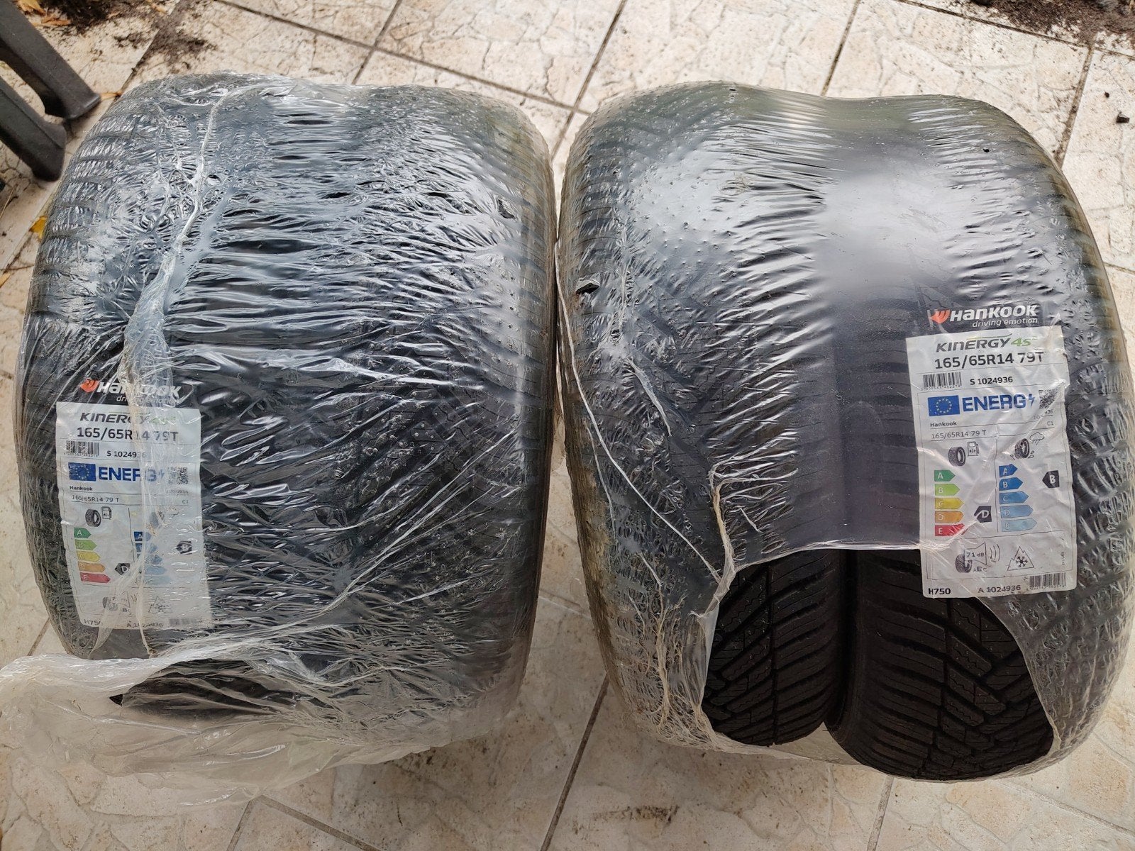 Nieuwe Hankook vierseizoens banden (165/65r14), 14 inch, Nieuw, Ophalen of Verzenden, All Season