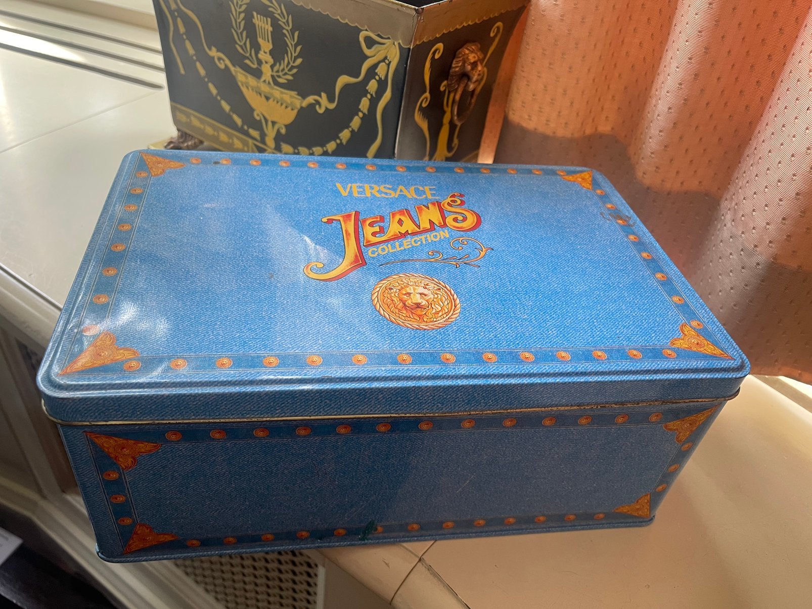 Versace Jeans Collection Blikken Doos, Ophalen of Verzenden, Overige typen