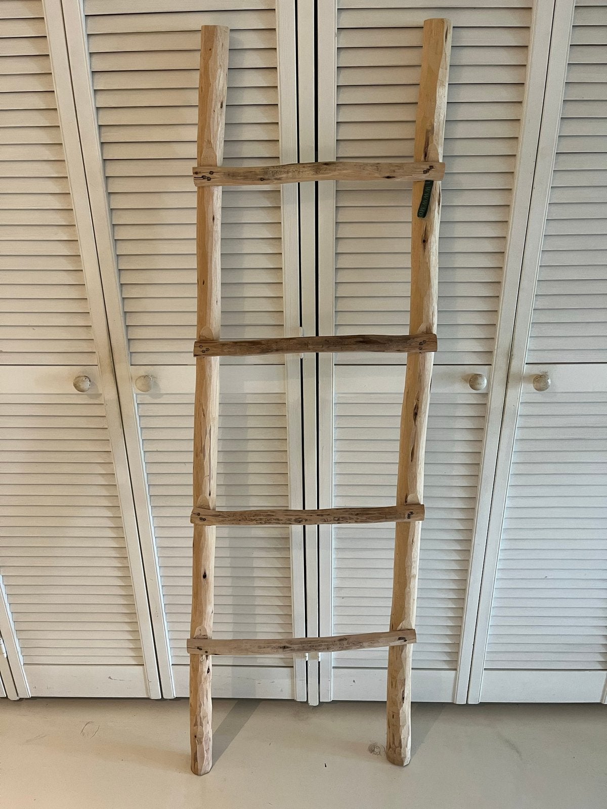 Monodeco Decoratieve Houten Ladder - Handdoekrek Badkamer, Ophalen, Hout, Gebruikt, Landelijk