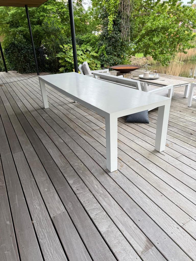 Eetkamertafel 300 x 90 x 75, Ophalen, Strak, Gebruikt, 200 cm of meer