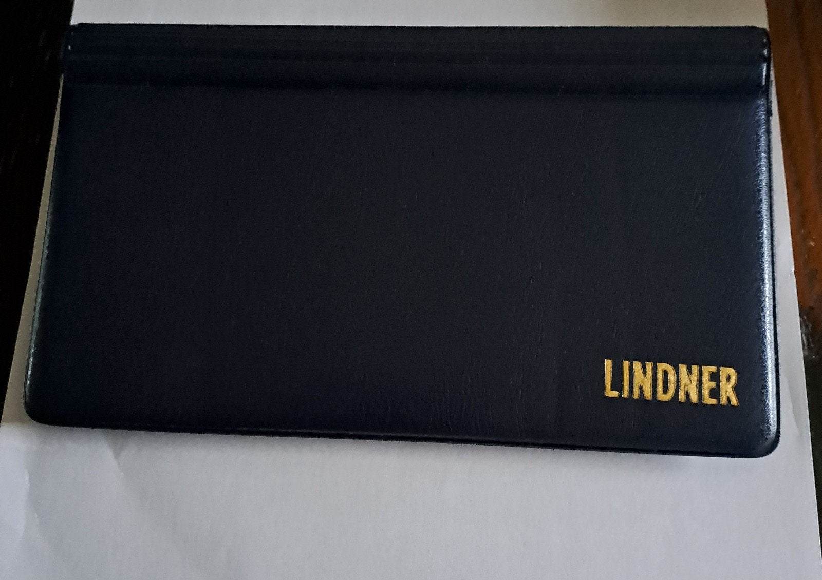 Lindner Verzamelmap voor bankbiljetten, Postzegels en Munten, Ophalen of Verzenden, Verzamelmap