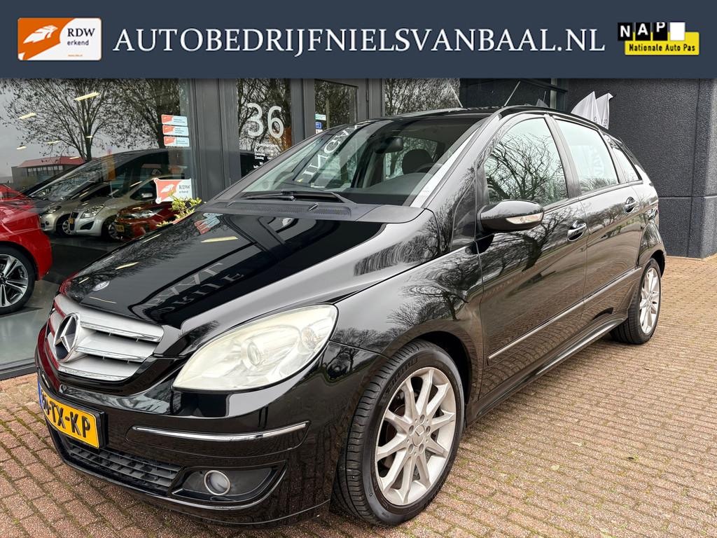 Mercedes-Benz B-klasse 170 Automaat/75Dkm NAP/Airco/lm-velg, Auto's, Mercedes-Benz, Gebruikt, Zwart, 4 cilinders, Zwart