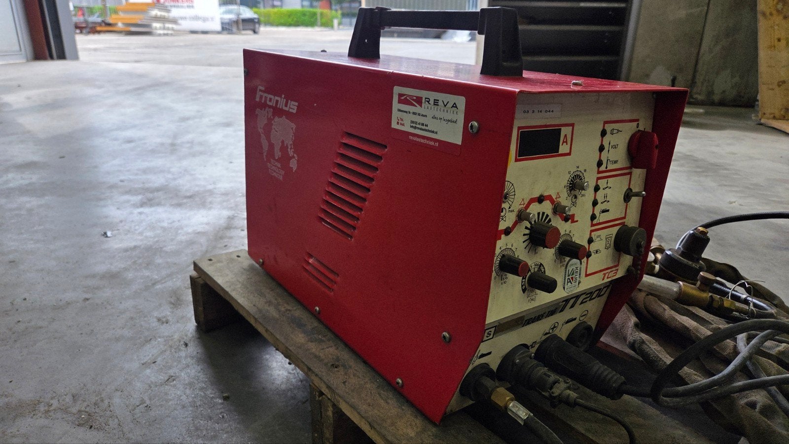 Fronius TransTig 200 TIG lasapparaat, Ophalen, Gebruikt, 150 tot 250 ampère, Tig