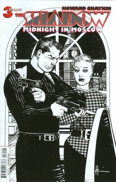 Shadow: Midnight in Moscow #3B Variant (2014) Dynamite Ent., Eén comic, Amerika, Verzenden, Dynamite Entertainment
