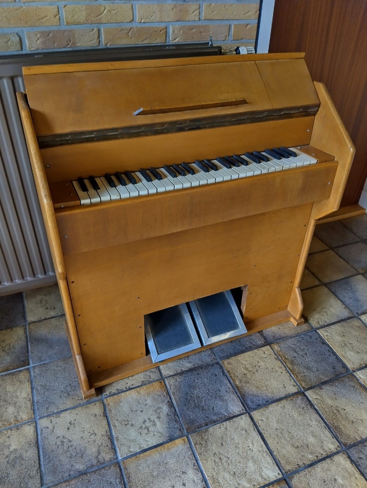 Vintage traporgel, Ophalen, Gebruikt, 1 klavier, Orgel