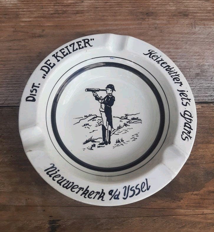 Distilleerderij De Keizer - Vintage Asbak - (Keizerbitter), Verzamelen, Ophalen of Verzenden, Gebruikt, Asbak