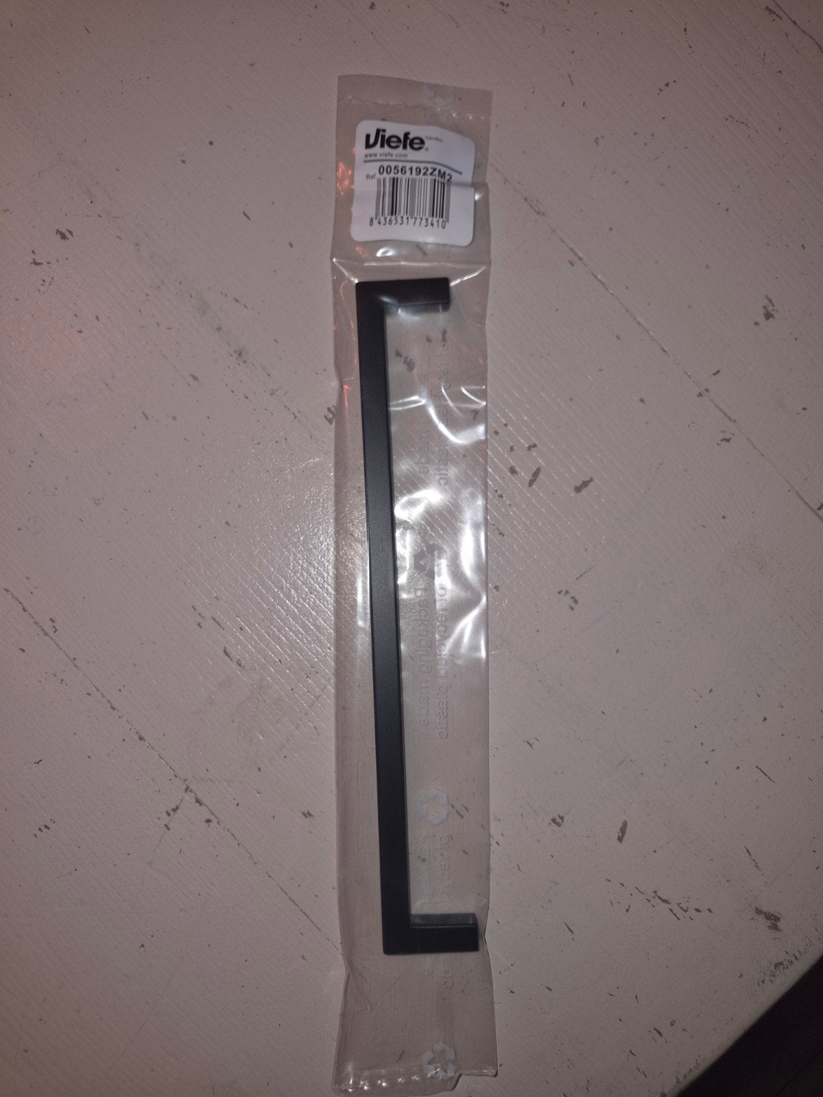 Handgreep/ handgrepen Viefe Zwart 192mm hartmaat, Huis en Inrichting, Ophalen of Verzenden, Nieuw