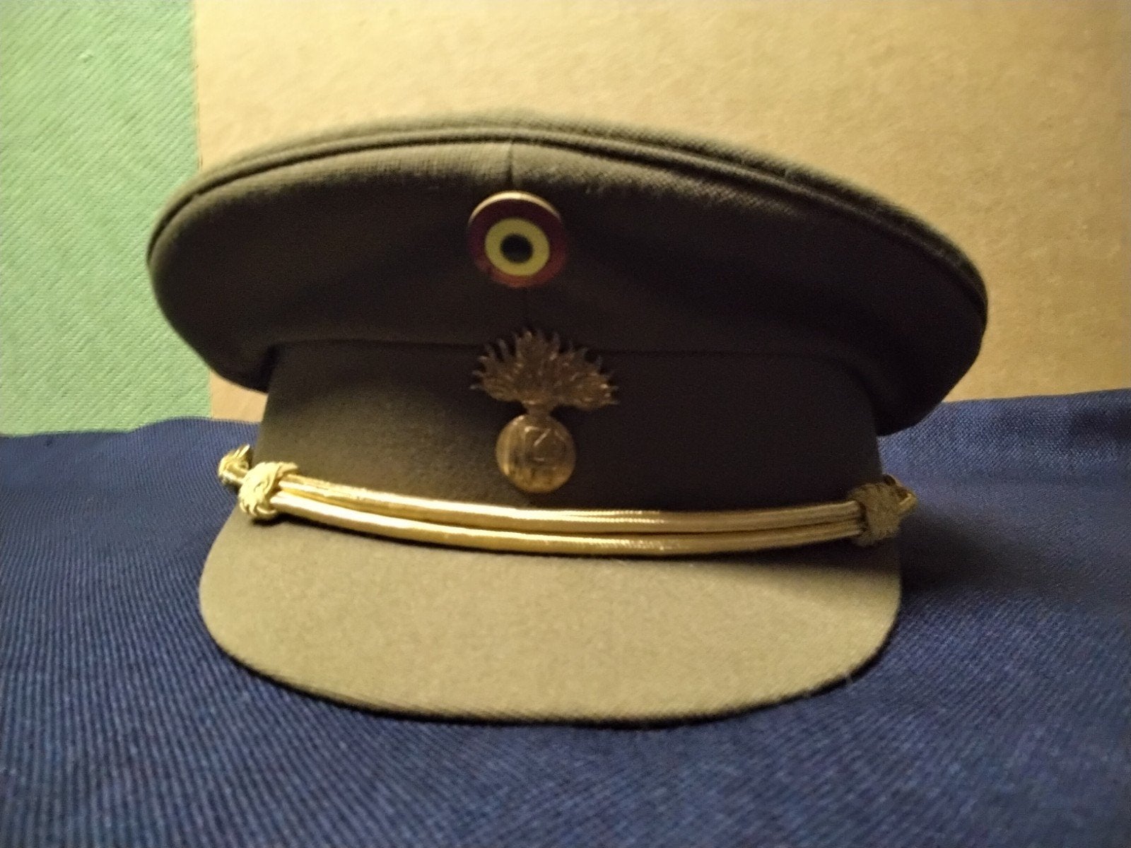 Militaire officierspet Landmacht 1961 - Maat 57, Ophalen of Verzenden, Landmacht, Nederland, Helm of Baret