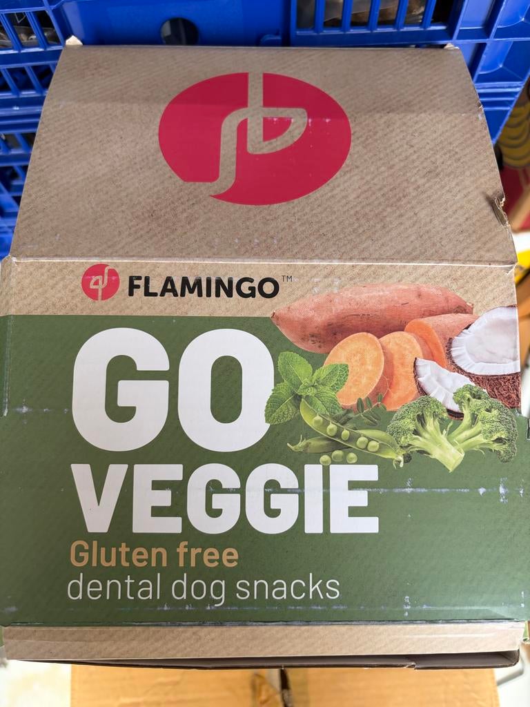 Partij vegga hondensnacks 30 stuks in doos, Dieren en Toebehoren, Honden-accessoires, T, Nieuw, Ophalen of Verzenden, N