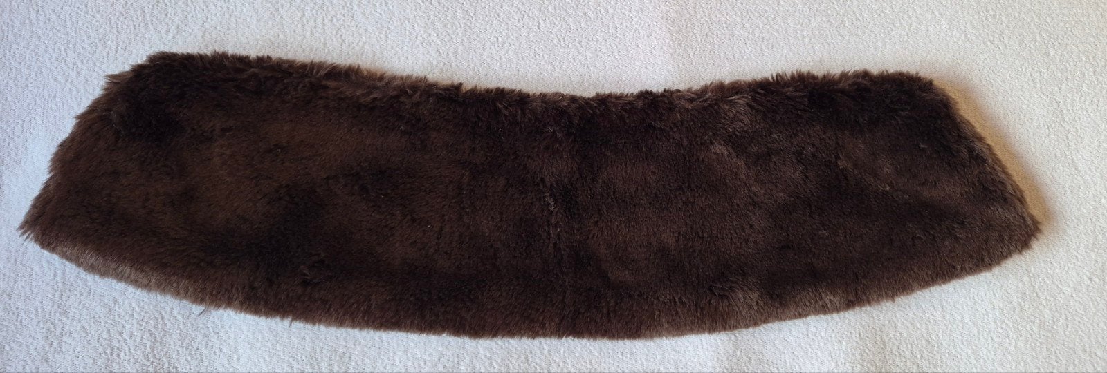 Bruine Faux Fur Kraag, Onbekend, Ophalen of Verzenden, Zo goed als nieuw