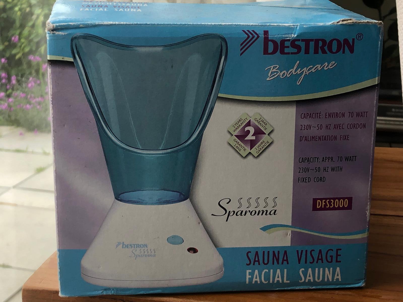 Facial sauna, Ophalen, Zo goed als nieuw, Gehele gezicht