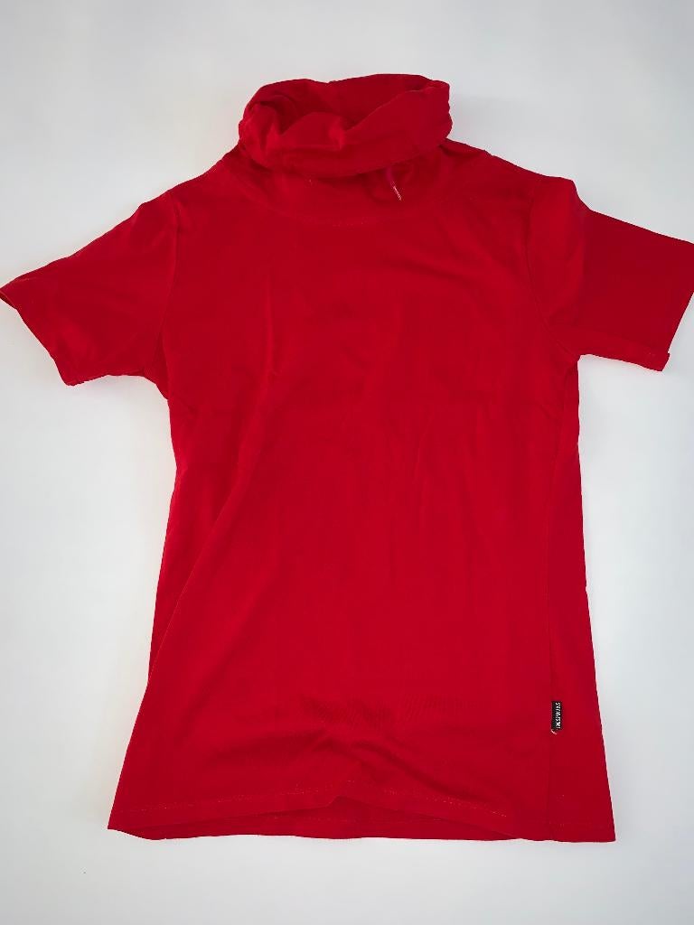 rood shirt met col 170-176 in ~~nieuw~~ staat, Verzenden, Zo goed als nieuw, Meisje, Shirt of Longsleeve