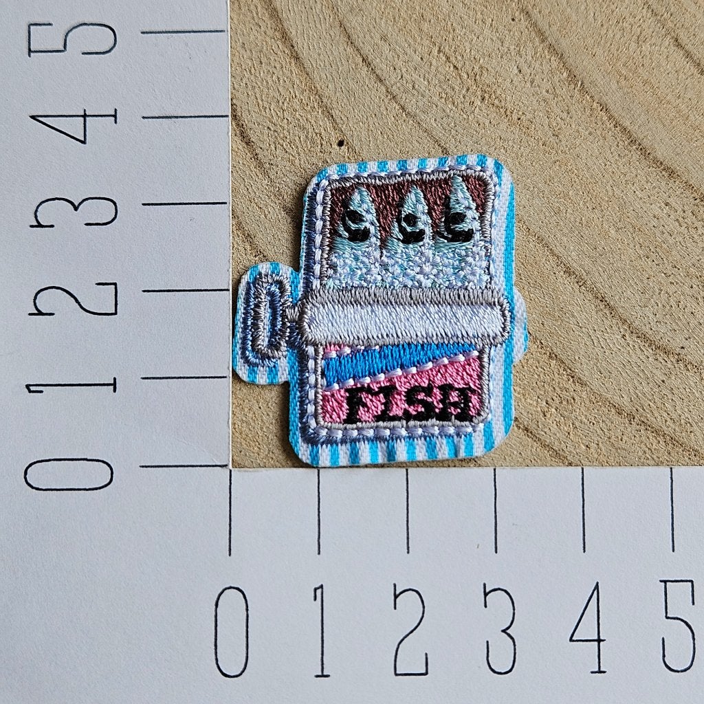 Strijk embleem applicatie patch setje Oceaan, D, Nieuw, Ophalen of Verzenden, D