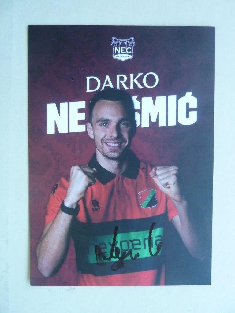 Spelerskaart   Darko.Nejasmic   NEC.   2025/2026, Ophalen of Verzenden, Zo goed als nieuw, Overige binnenlandse clubs, Spelerskaart