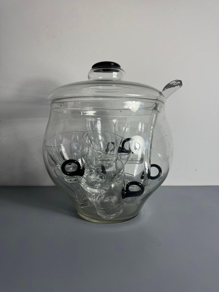 A.D. Copier Glasfabriek Leerdam Limonade Bowl Set, Ophalen of Verzenden