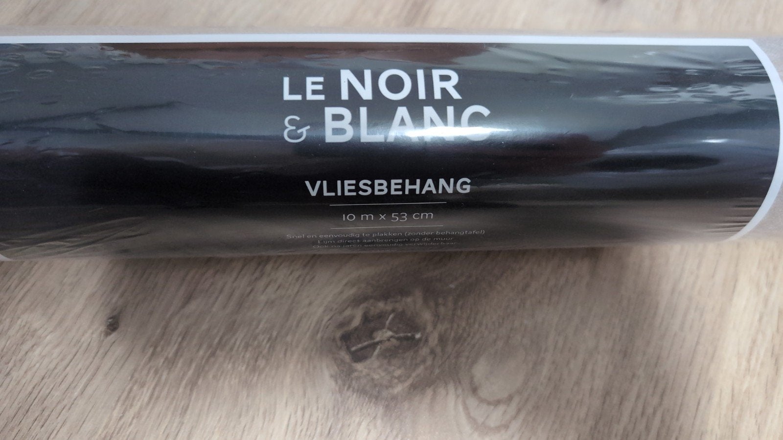 3 rollen Le Noir & Blanc Vliesbehang L&B Uni - Zand, Ophalen, Minder dan 10 m², Bruin, Modern, Uni, Rustiek