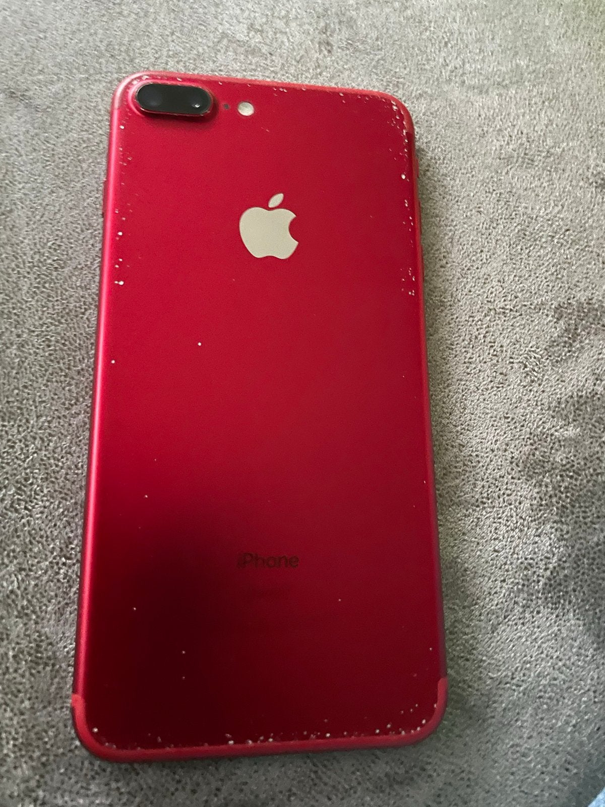 iPhone 7 Plus Rood - Gebruikt met Schade, Telecommunicatie, Mobiele telefoons | Apple iPhone, Ophalen of Verzenden, 64 GB, Niet werkend