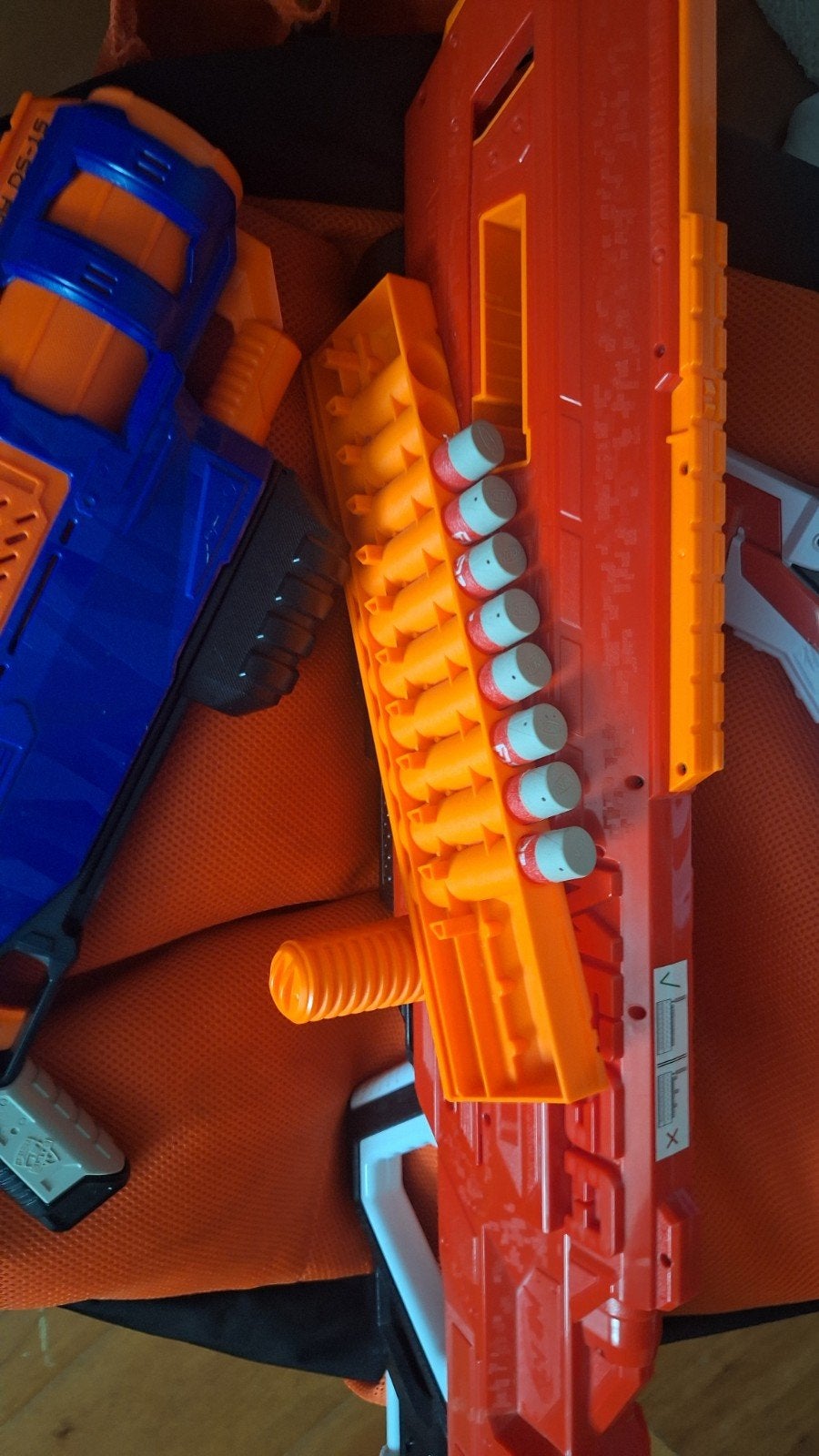 Nerf guns, Ophalen