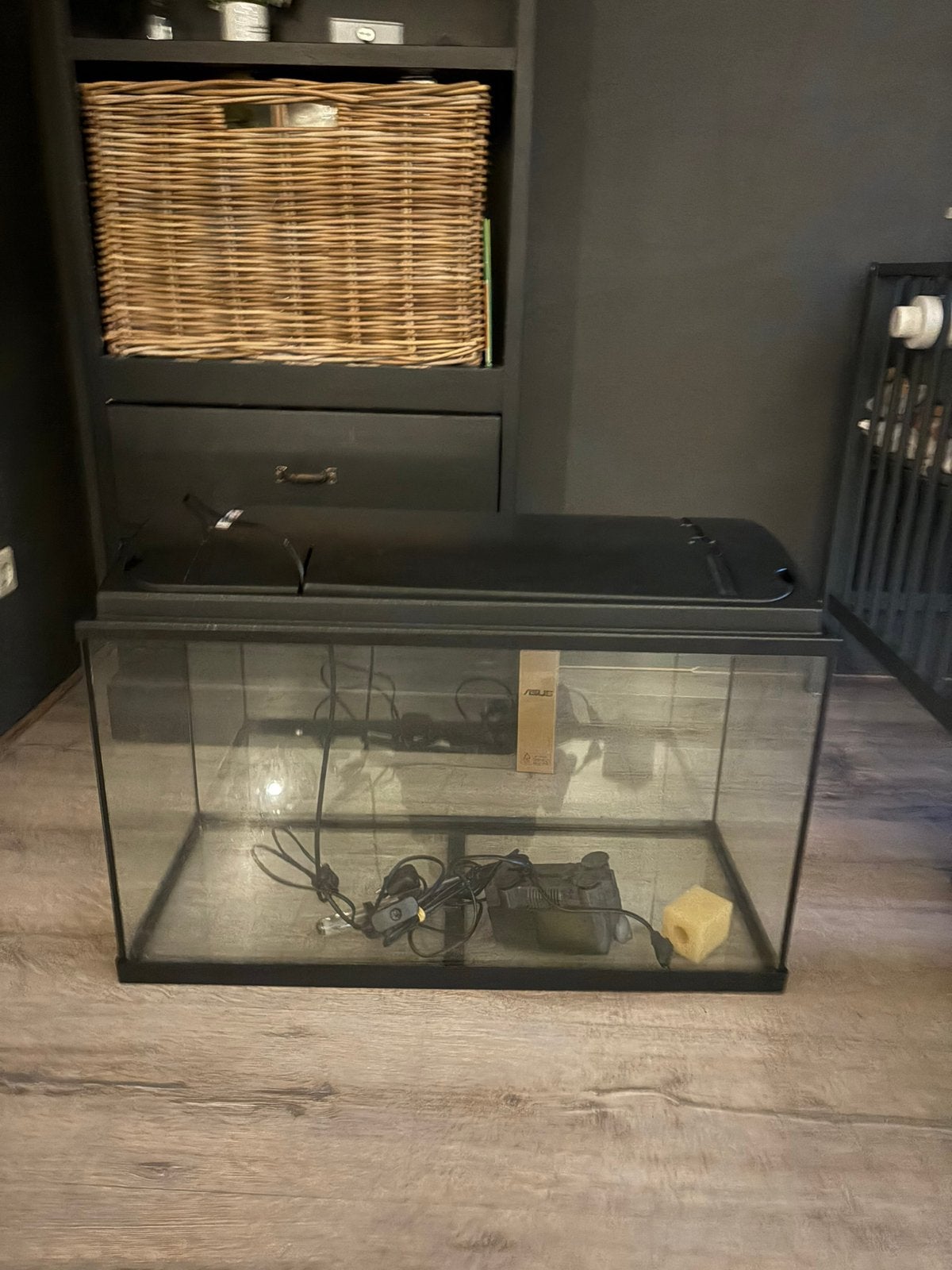 Aquarium 120 liter Eheim, Dieren en Toebehoren, Ophalen, Gebruikt, Leeg aquarium, Eheim