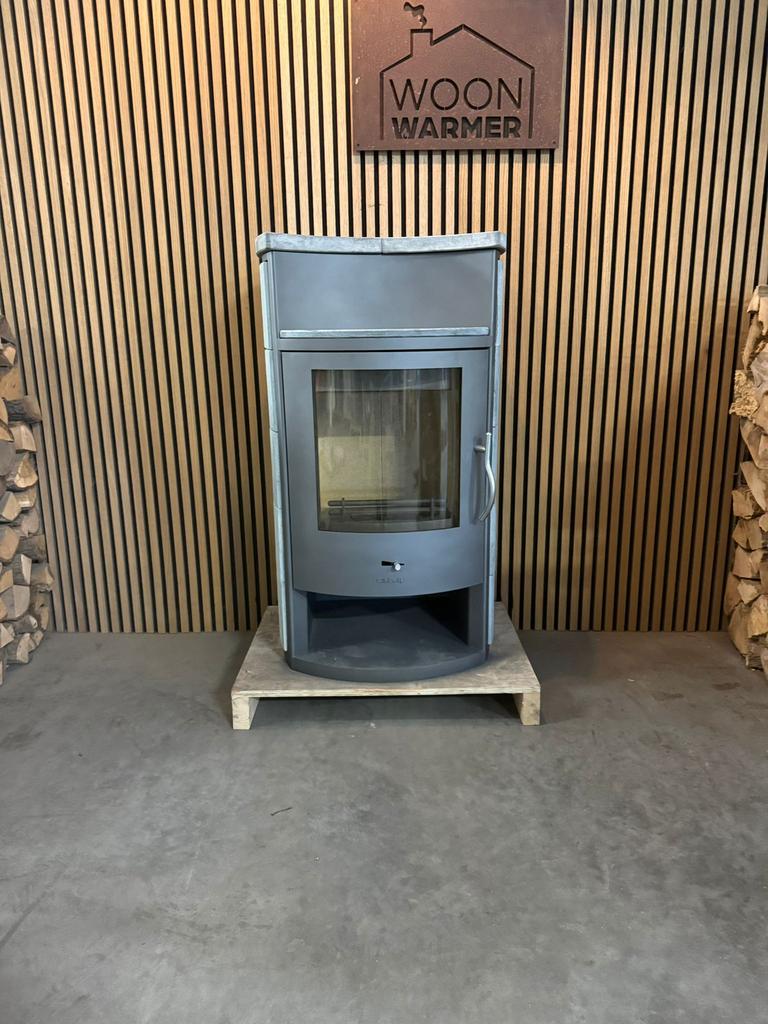 25234 Speksteenkachel Olsberg 8kw, Huis en Inrichting, Kachels, Ophalen, Info@woonwarmer.nl, Gebruikt, Houtkachel