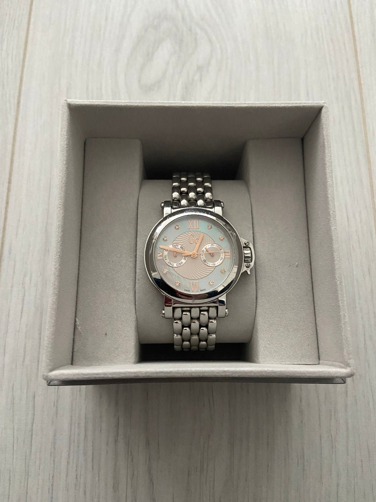 Gc Watches dames horloge, Overige merken, Staal, Gebruikt, Staal