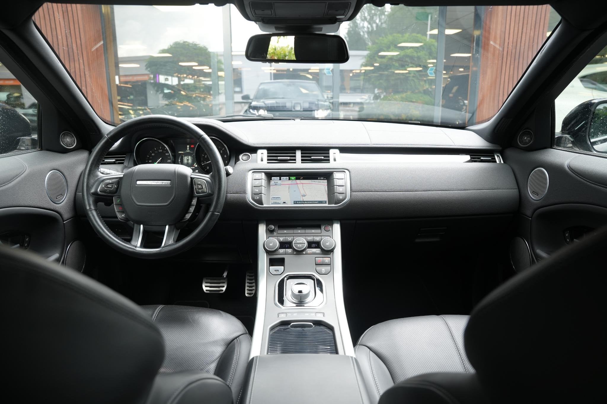 Land Rover Range Rover Evoque 2.0 Si4 HSE Dynamic Panoramada, Auto's, 4 cilinders, Zwart, Leder, Vierwielaandrijving