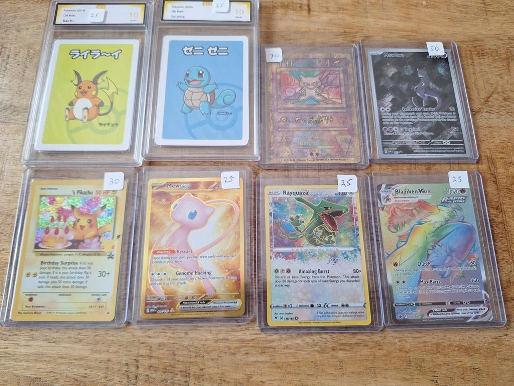Pokemonkaarten te koop, Ophalen of Verzenden, Meerdere kaarten