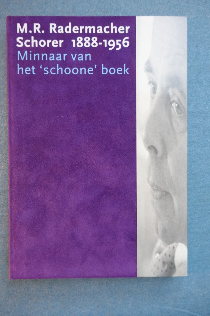 M.R. Radermacher Schorer 1888-1956 (bibliofilie), Ophalen of Verzenden, 20e eeuw of later, Nieuw