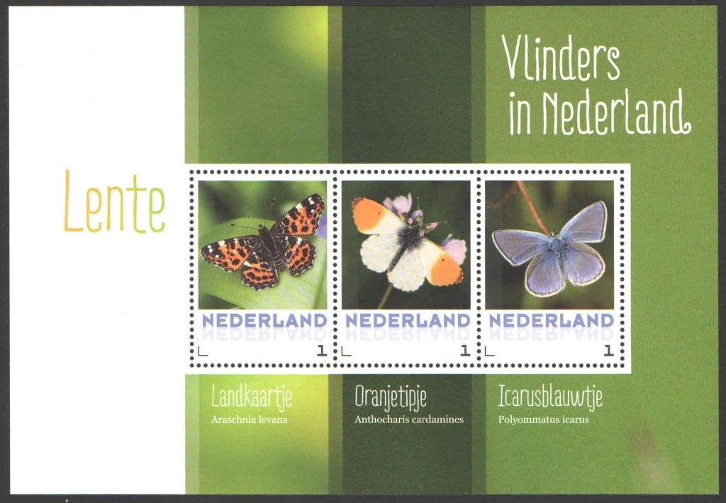 Postzegels Vlinders in Nederland: Lente, Ophalen of Verzenden, Na 1940, Postfris