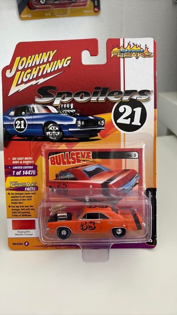 Johnny Lightning 1970 Dodge Dart Swinger 1/64, Ophalen of Verzenden, Nieuw, Auto