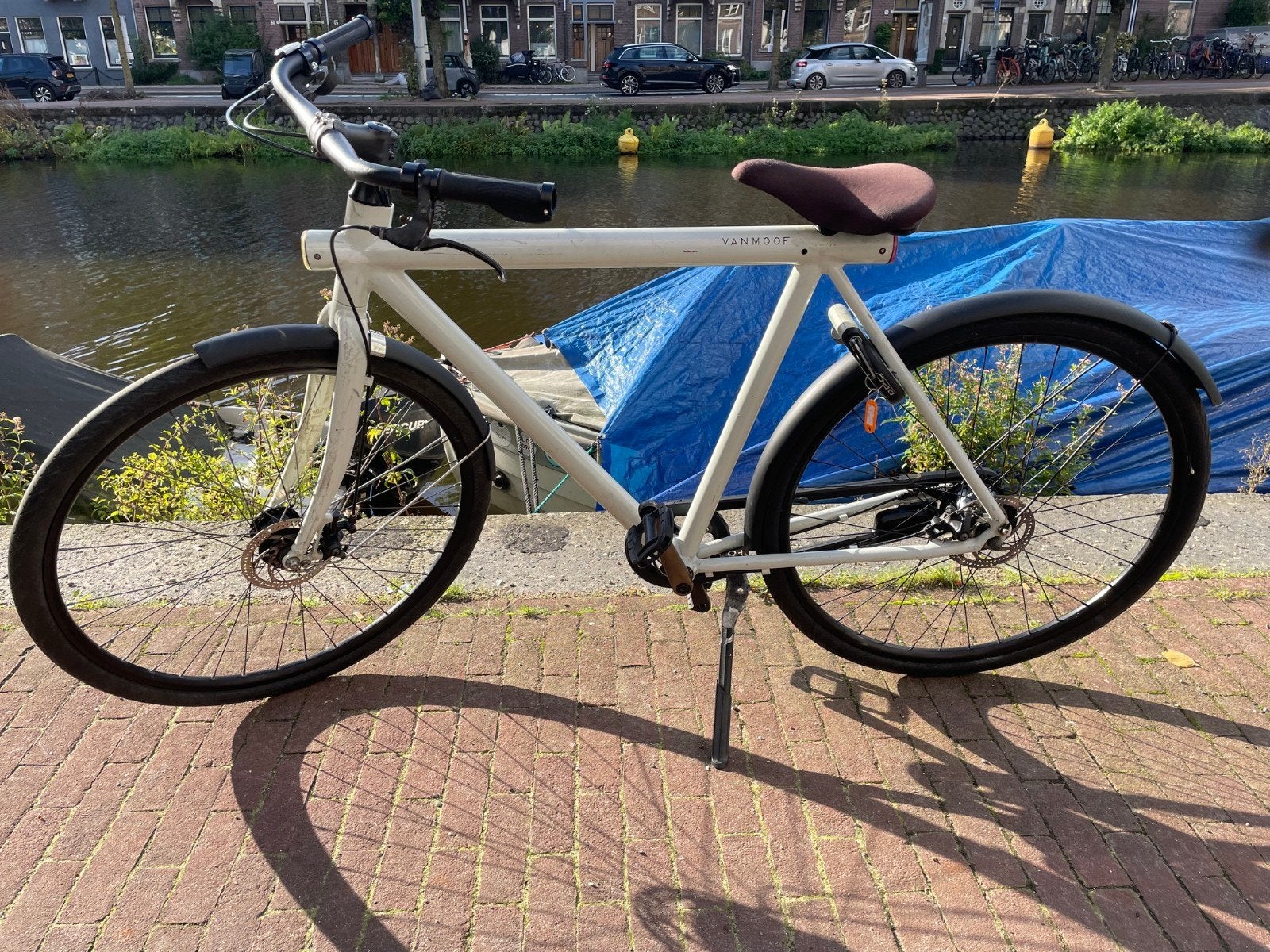 Vanmoof fiets, Fietsen en Brommers, Gebruikt, Versnellingen, 57 tot 61 cm, Schijfrem