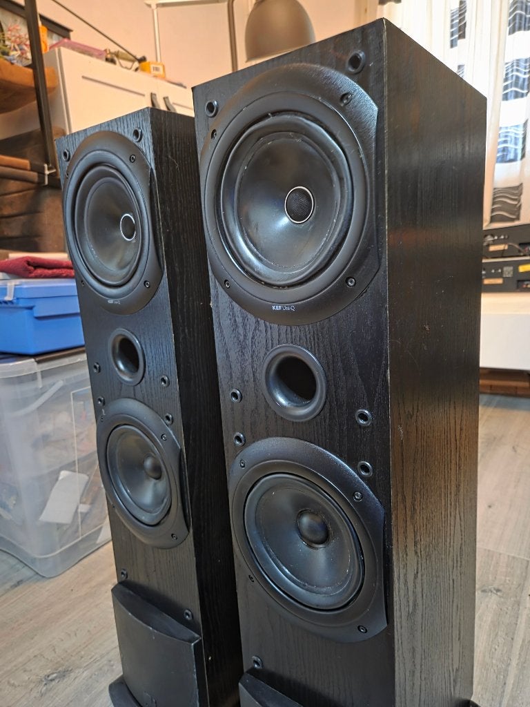KEF Q50 Floorstanding speakers, Audio, Tv en Foto, Luidsprekers, Ophalen, Vloerstaande luidspreker, Zo goed als nieuw, 60 tot 120 watt
