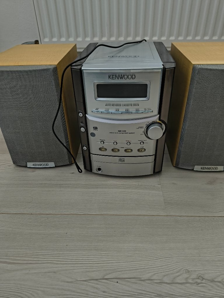 Kenwood stereo werkt perfect, Cassettedeck, Losse componenten, Zo goed als nieuw, Ophalen
