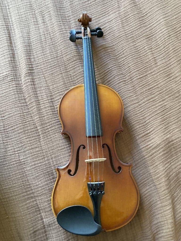 Stagg Viool 4/4 met koffer - Zo goed als nieuw, Muziek en Instrumenten, Strijkinstrumenten | Violen en Altviolen, Ophalen, Viool