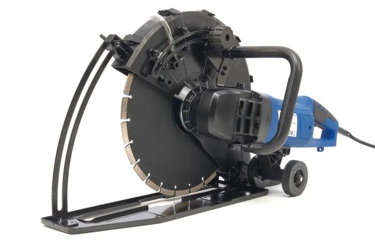 HBM Profi 350 mm Muurzaag / Betonzaag Watergekoeld - 2600W, Doe-het-zelf en Verbouw, Ophalen, 70 mm of meer, Overige typen, Nieuw