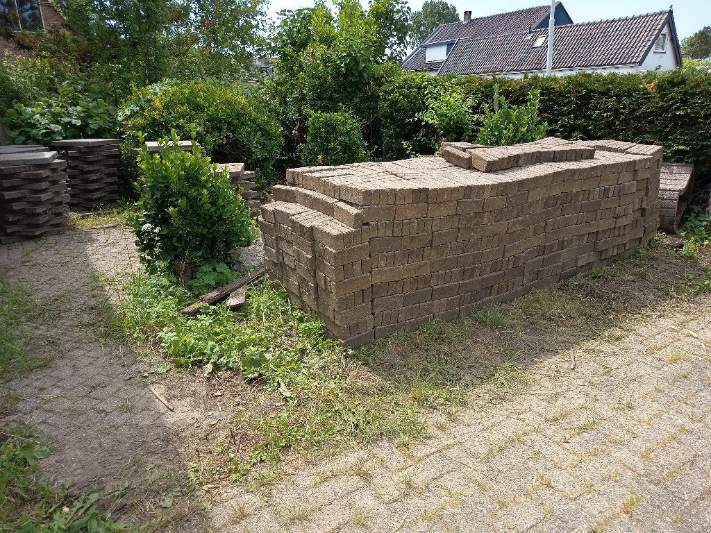 Klinkers, Tuin en Terras, Tegels en Klinkers, Ophalen, Beton, 10 m² of meer, Klinkers