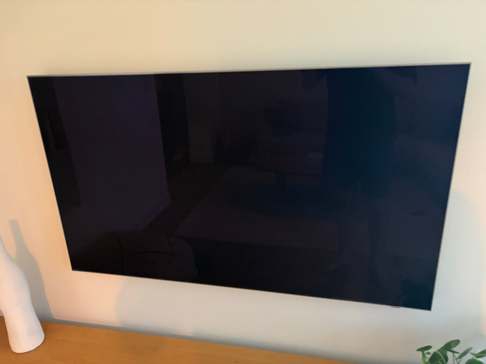 55 inch Samsung Neo Qled TV, Ophalen, QLED, 120 Hz, Zo goed als nieuw