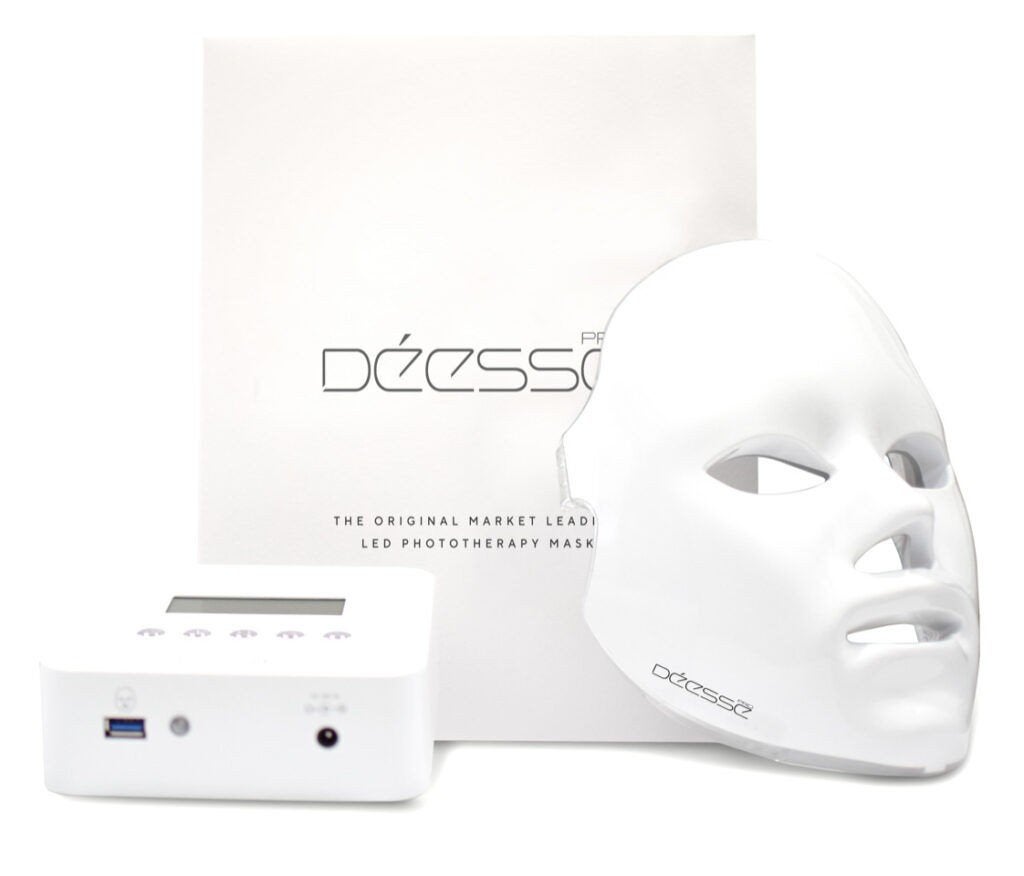 Déesse PRO LED Fototherapie Masker - salon kwaliteit, Ophalen of Verzenden, Zo goed als nieuw, Gehele gezicht