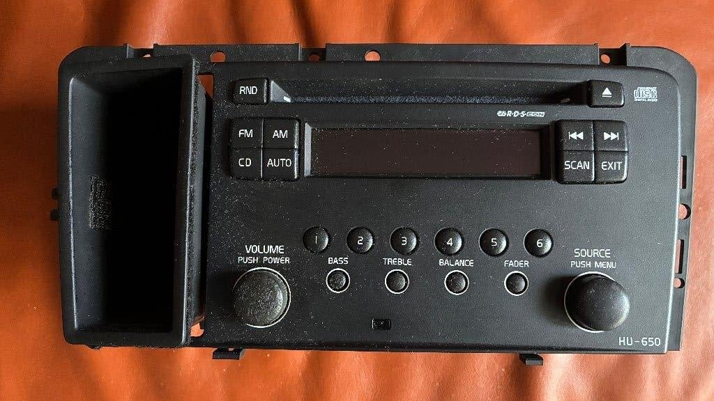 Volvo V70 autoradio HU - 650 met CD-speler, Ophalen, Gebruikt