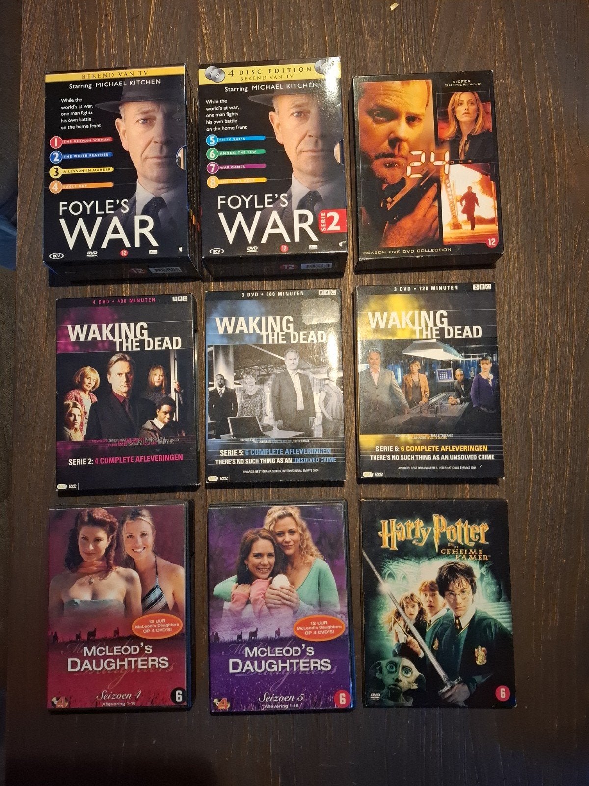 DVD Collectie: Waking the dead, Foyle's War,  etc, Ophalen of Verzenden, Zo goed als nieuw