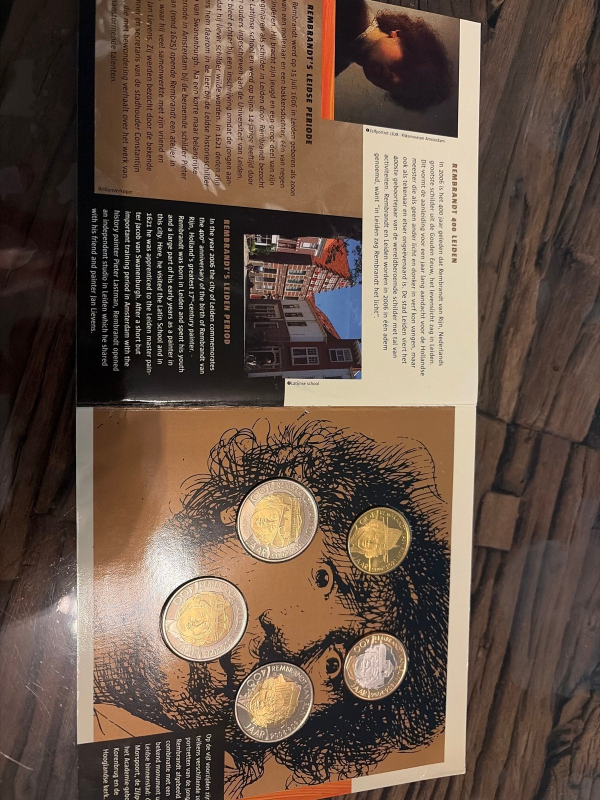 Rembrandt 400 Leiden Herdenkingsmunt Set, Postzegels en Munten, Ophalen of Verzenden, Koningin Beatrix, Overige waardes, Setje