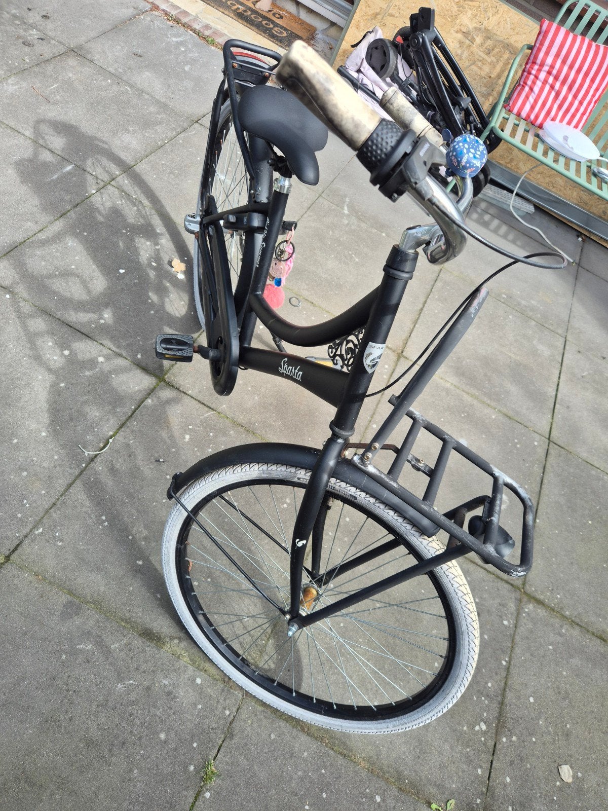 Sparta Pick Up Summer meisjesfiets 26 inch, Fietsen en Brommers, 26 inch of meer, Sparta, Gebruikt, Velgrem