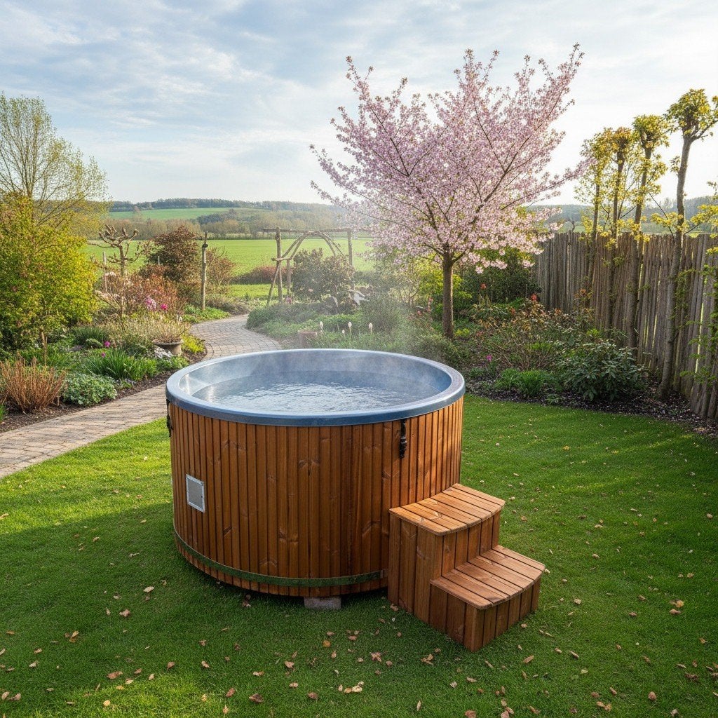 Nieuwe Hottub | Elektrische Verwarming | 2 Jaar Garantie, Tuin en Terras, Ophalen, Nieuw, Filter, Vast