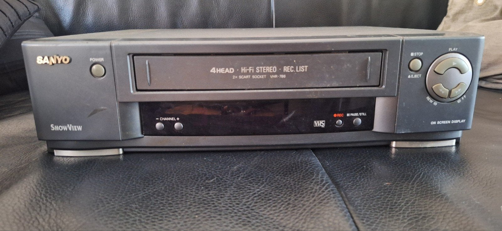 Sanyo Show View VHR-786 VHS-recorder 4 Head Hi-Fi Stereo, Ophalen of Verzenden