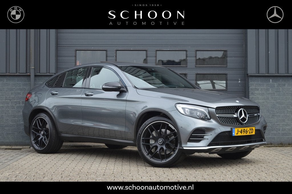 Mercedes-Benz GLC Coupé AMG 43 4MATIC | SCHUIFDAK | 360 CAM, Auto's, Mercedes-Benz, Automaat, Gebruikt, 368 pk, Met garantie (alle)