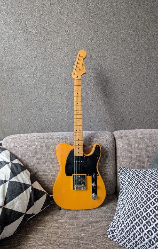 Squier Vintage Modified Telecaster Special Jazzmaster hals, Ophalen, Zo goed als nieuw, Solid body, Fender