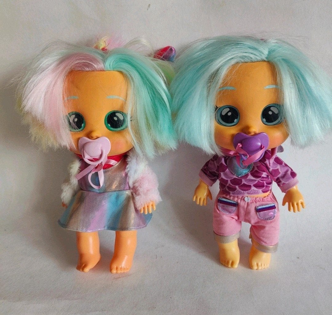 2 IMC Toys Cry Babies Dressy Fantasy poppen, Ophalen of Verzenden, Babypop