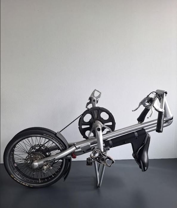 Strida 5 vouwfiets, Fietsen en Brommers, Fietsen | Vouwfietsen, Gebruikt, Heren, Overige merken, 16 tot 18 inch, Totaal opvouwbaar